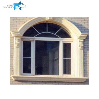 China Waterproof External Fiberglass Reinforced Concrete Material GRC Window Frame for sale