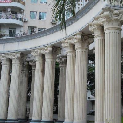 China Waterproof Waterproof Cement Concrete Roman Column For Exterior Decoration for sale