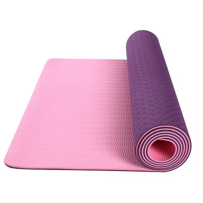 China Durable Eco-Friendly Waterproof Washable Anti-Slip Yoga Mat Home Exercise Yoga Mat Professional Non Slip Fitness Yoga Mat for sale