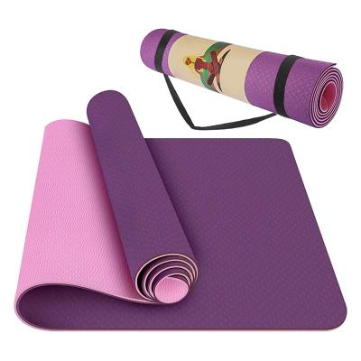 China Durable Washable Waterproof Mats Anti Slip Mat Equipment Yoga Anti Slip High Quality Mat Exercise Fitness Pilates Tape Yoga Sports for sale