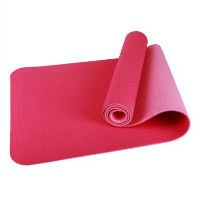 China Sports Yoga Mat High Quality Fitness Pilates Tape Washable Waterproof Customizable Yoga Mats Anti-skid Durable LOGO/Color/Thick for sale