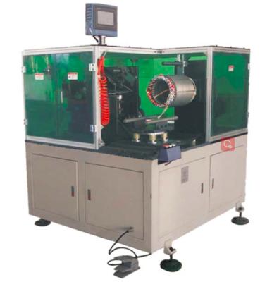 China Coil lacing on tooling automatically and orderly new technology horizontal single head lacing machine for large electric motor stator for sale