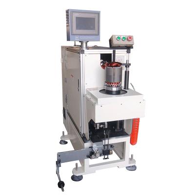 China Automatic Motor Assambely Cable Crown Needle Lacing Machine For Motor Stator for sale