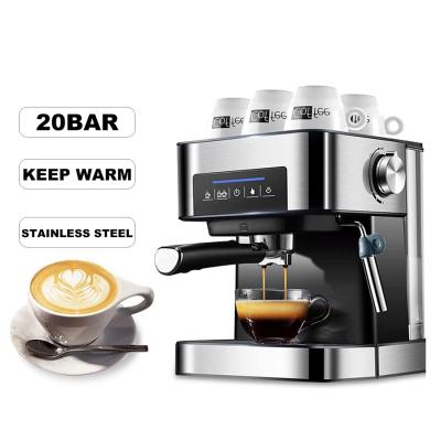 China Hotel Temp IQ Espresso Coffee Machine 20 Bar Pressure Espresso Machine With Steam Wand for sale