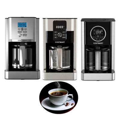 China Water Level Indicator Cuisinartt Clear Filter Coffee Machine Keep Hot Drip Coffee Maker Maker Resistance Control Filter Coffee Machine Te koop