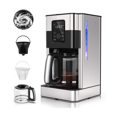 Κίνα Portable Thermal Automatic Coffee Maker 12-Cup Coffee Maker Touch Control Programmable Countertop Brew Coffee Machine προς πώληση