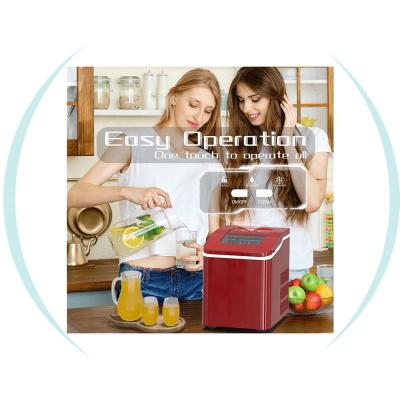 China Intelligent Mini Control Portable Instant Ice Maker Button Ice Maker Household Small Ice Maker for sale