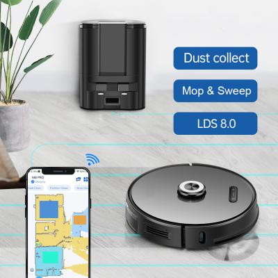 China Smart Home Cleaning Appliances Germany Technology Automatic Vacuum Cleaners Robot Wet And Dry Vacuum Cleaner With 2 In 1 Water Tank for sale