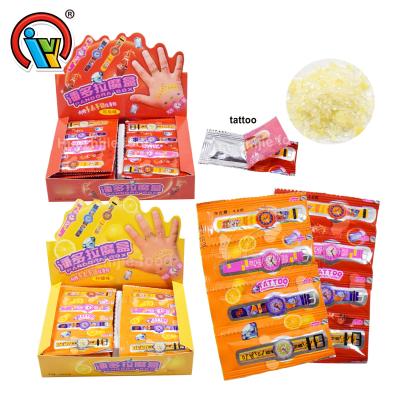 China Natural Candy Magic Popping Candy With Watch Tattoo Bag Fruit Flavor Jumping Candy for sale