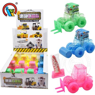 China Truck Toy Candy With Lollipop Hard Candy Car Toy With Candy For Kids T75 for sale