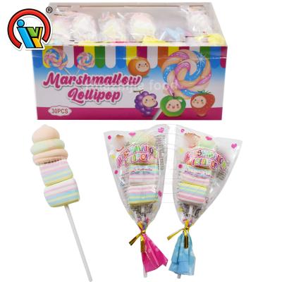 China Natural marshmallow candy marshmallow candy halal lollipop candy for kids for sale