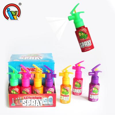 China OEM Factory Price 20g Fruity Shape Sour Sweet Spray Extinguisher Liquid Candy J042-1 for sale