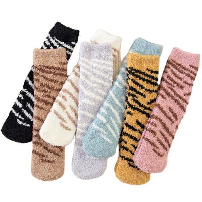 China Heart Warm Cozy QUICK DRY Fleece Winter Socks Cmax Sleep Sock Fluffy Soft Socks for sale