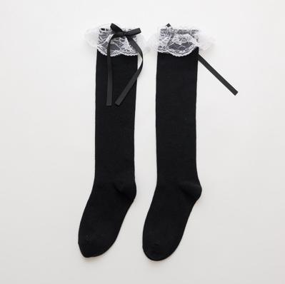 China Beautiful High Quality Spring QUICK DRY Autumn Soft Socks HRUN Cosplay 1 Pair of Lolita Socks Girls Japanese Style QUICK DRY cute pure bow color for sale