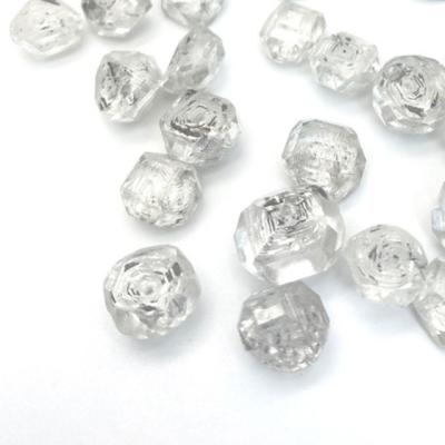 China Hot Rough Diamond Materials Vendor Lab Grown Loose Hpht Small Size Uncut Diamonds Pattern 0.3ct - 0.4ct B for sale