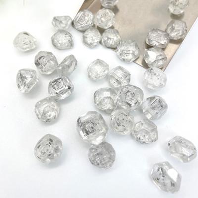 China Wholesale Price Lab Developed Synthetic Hpht Diamond Model Rough White Diamond Materials 0.6ct - 1.0ct b For Jewelry Making for sale