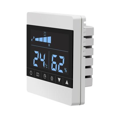 China Modern Fresh air controller monitoring temperature humidity WIFI thermostat HVAC system ventilation fan controller for sale