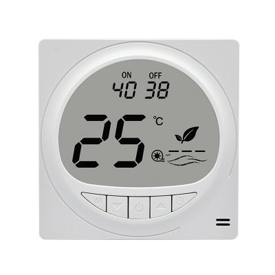 China Modern Economical white filter reminder and temperature display HVAC ventilation system controller for sale