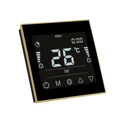 China Modern 3 speed fan ventilation controller real time monitoring temperature hvac thermostat controller for sale