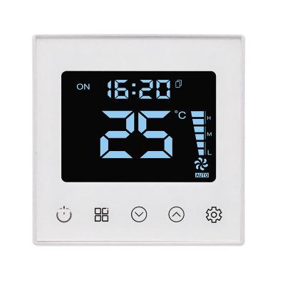 China Modern Real-time monitoring of indoor temperature optional RS485 suitable for all kinds of fan motors fresh air ventilation controller for sale