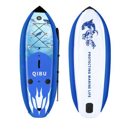 China Fishing Kayak with Pulp Board SUP Inflatable Vertical SUP Plate Paddle Board and Fishing Surfboard Made in China for sale