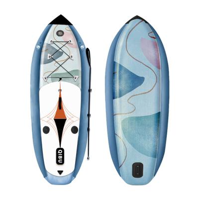 China Fishing Kayak With Pulp Board Wholesale Inflatable Sip Board Fishing Board Cheap Inflatable Sip Board for sale