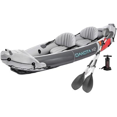 China QIBU CE High Quality Wholesale New Kayak 2022 Drop Stitch Inflatable Kayak Fishing Kayak For Sale for sale