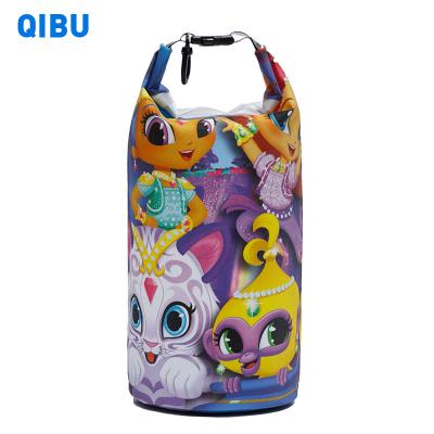 China QIBU Dry Bag 5L 10L 15L 20L High Capacity Fleece Dry Bag Waterproof Foldable Waterproof Plastic Dry Cleaning Backpack for sale