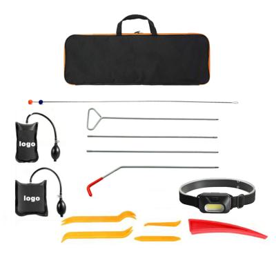 China Auto Hook Open Door Air Wedge Car Dent Repair Locksmith Locksmith Tools Kit Pick Open Car Door Set for sale