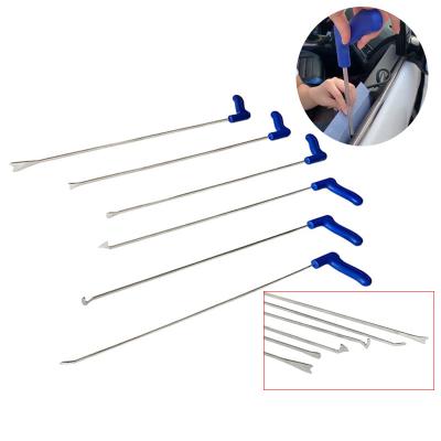 China Super Rod Car Body Whale Auto Paintless Dent Removal Repair Car Dent Repair Kits Tail Clips Hooks Flat Bar Tools Down Tail Rod Dent Master for sale