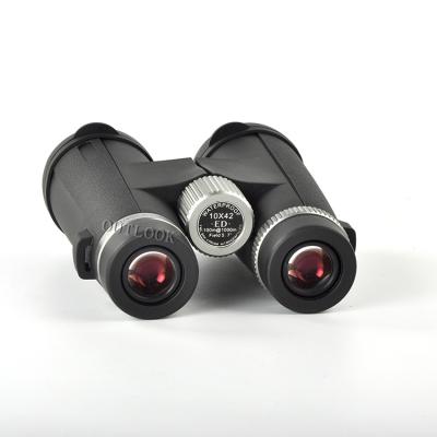 China 2021 New YJT10X42ED-617 Binoculars Telescope Straight-tube Waterproof Type ED BaK4 YJT10X42ED-617 for sale