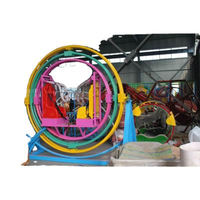 China FRP+Steel Fun Rotating Mechanical Gyro , Electric Human Gyro for sale