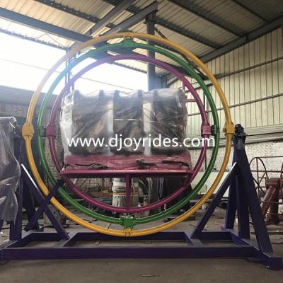 China Large FRP+Steel Gyroscope For Sale, Precision Human Gyroscope With Trailer for sale