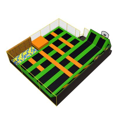 China Stainless steel trampoline foam cubes on promotion, indoor trampoline park games on sale for sale