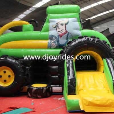 China Commercial Outdoor Bouncy Castle Entainment With Combo Slide Inflatable Bouncer Slide For Kids for sale