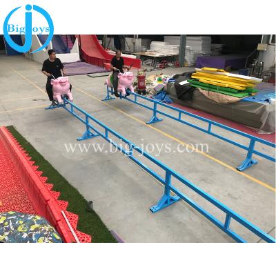 China Theme Park / Outdoor Park / Indoor Playground Human Power Game Racing Towers For Outdoor Park for sale