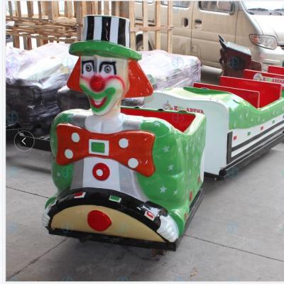 China Fiberglass Mini Amusement Electric Train , Ride On Electric Train Mall for sale