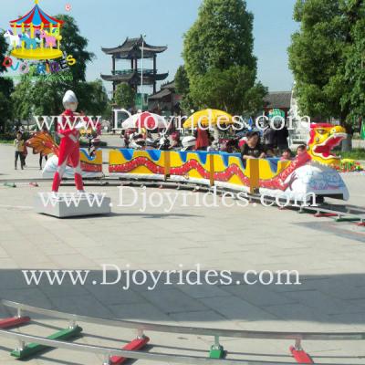 China Use fifth generation FRP railking electric trains set a shape amusement park electric train for sale for sale