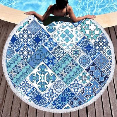 China Wholesale Cheap Kid Safe Hawaii Printed Microfiber Beach Towels Custom 3d Printed Beach Towel for sale