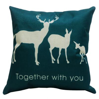 China Sofa Cushion Covers Decorative Animal Single Cushion Cover Wholesale Animal Printed Cushion for sale