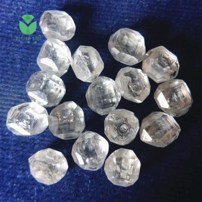 China Zhengzhou Graphite Lab Created CVD/HPHT White Rough Diamond Manufacturer for sale