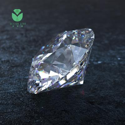 China Labgrown Wholesale Synthetic Diamond Lab Created Genuine Stone Hearts And Arrows Around Loose Cut Diamonds for sale