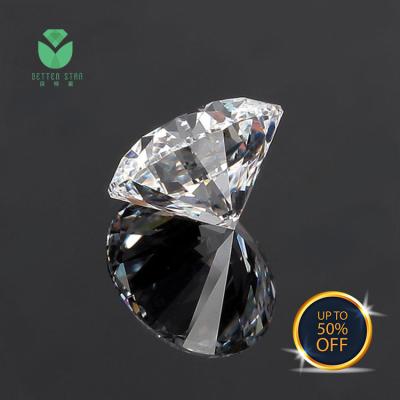 China CVD hthp lab grown white round shape lab grown loose diamond 2 carat igi vs1 round brilliant cut for sale