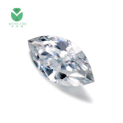 China CVD Diamond Fancy Shape White Loose Developed by Marquise Shape HPHT Wholesale Price 1 Carat Diamond Buyer Lab for sale