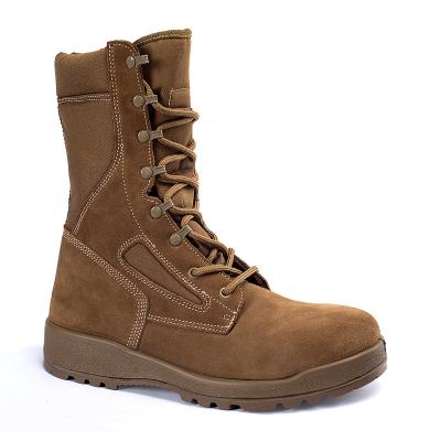 China Factory Direct Supply Military Boots Tall Rigger Boots Breathable Superior With Fabric Brown Color Leather And Nylon Desert Boots for sale