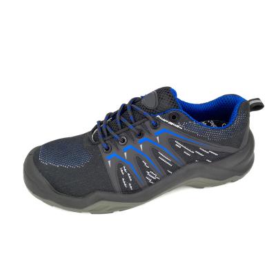 China Steel Toe Fly Knitting KPU Upper Breathable Mesh Scratching Protective Toe Steel Plate PU UNIQUE Safety Shoes for sale