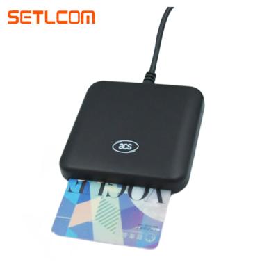 China Optional Setlcom Ex-work factory priceEMV ISO 7816 Certified IC Chip Contact USB Smart Card Reader ACR38 for sale