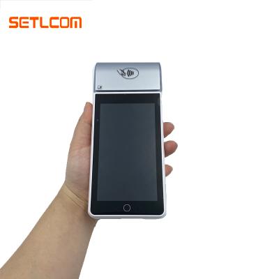 China GPS SETLCOM ST1 with radio handheldscreen barcode reader and printer payment cashier for sale