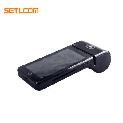 China China 2021 SETLCOM ST1 supermarket emv 4g android terminal with bank card reader pos systems 193mm*80mm*54.5mm for sale