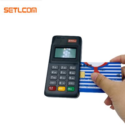 China SETLCOM SP45 SP45 Wireless Mobile POS Terminal EMV Mobile POS Devices POS System Card Reader Wireless 8MB Flash zu verkaufen